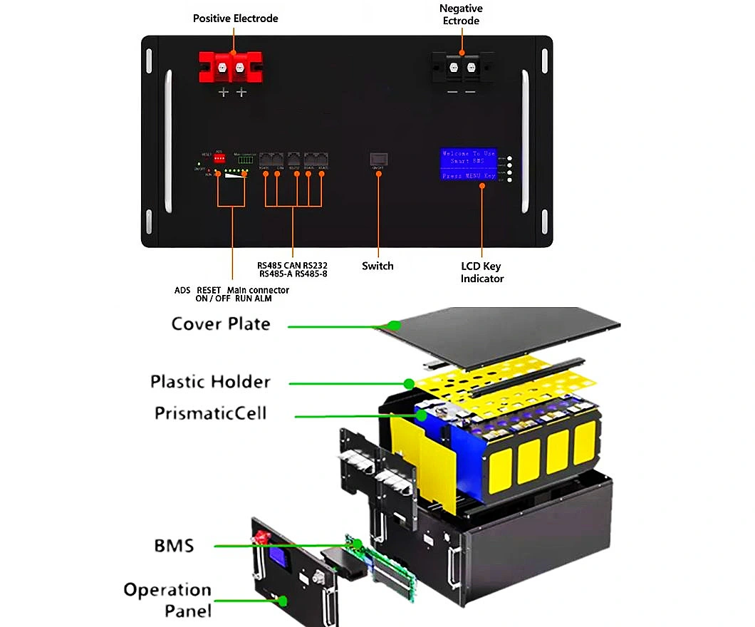 24V 200ah Autex Rack-Mount Home Use Solar Energy Storage Battery Rack Type