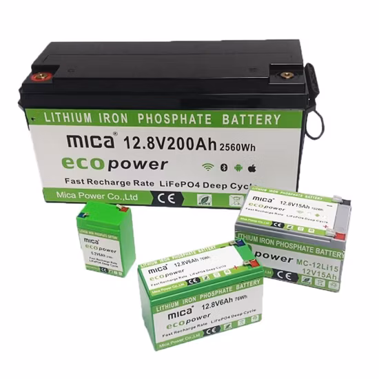 工場充電式リチウム Battery12V 12V 12.8V 24V 25.6V 20Ah 24Ah 50Ah 200Ah LiFePO4 バッテリーゴルフカート/LED ソーラーライトソーラー蓄電池